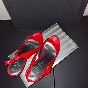 Jessica Simpson Red Pumps